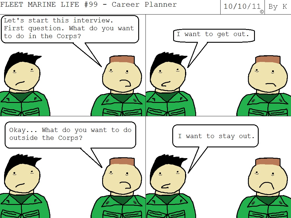 Fleet Marine Life #99 - Career Planner